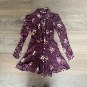 Urban outfitters kimchi blue button up mini dress